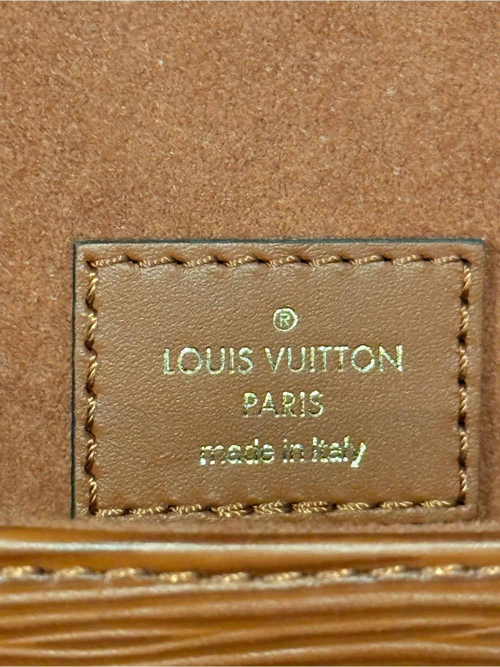 Louis Vuitton Cognac Saumur BB Epi Leather Crossbody